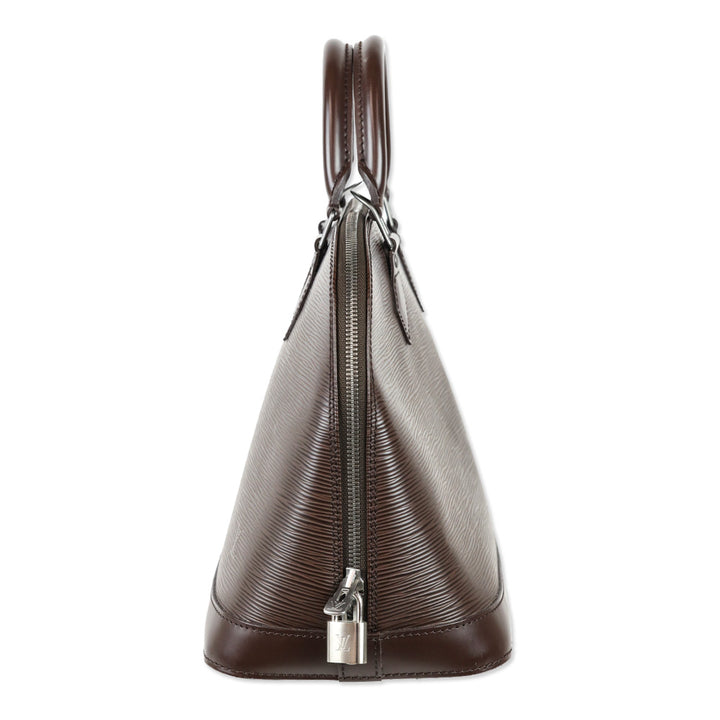 Louis Vuitton Vintage Brown Epi Leather Alma PM Handbag