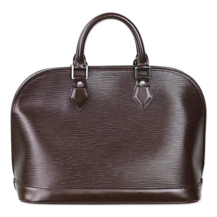 Louis Vuitton Vintage Brown Epi Leather Alma PM Handbag