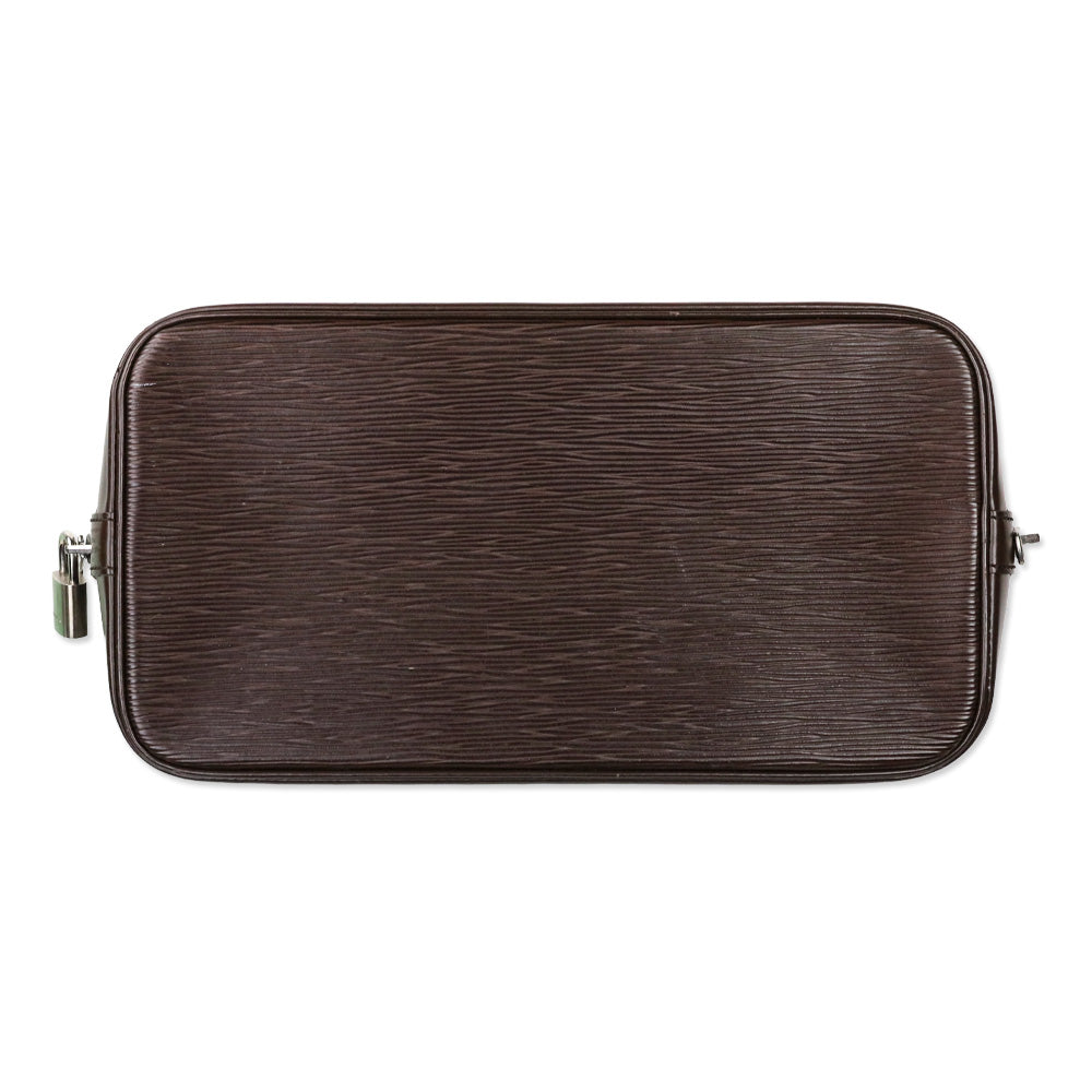 Louis Vuitton Vintage Brown Epi Leather Alma PM Handbag