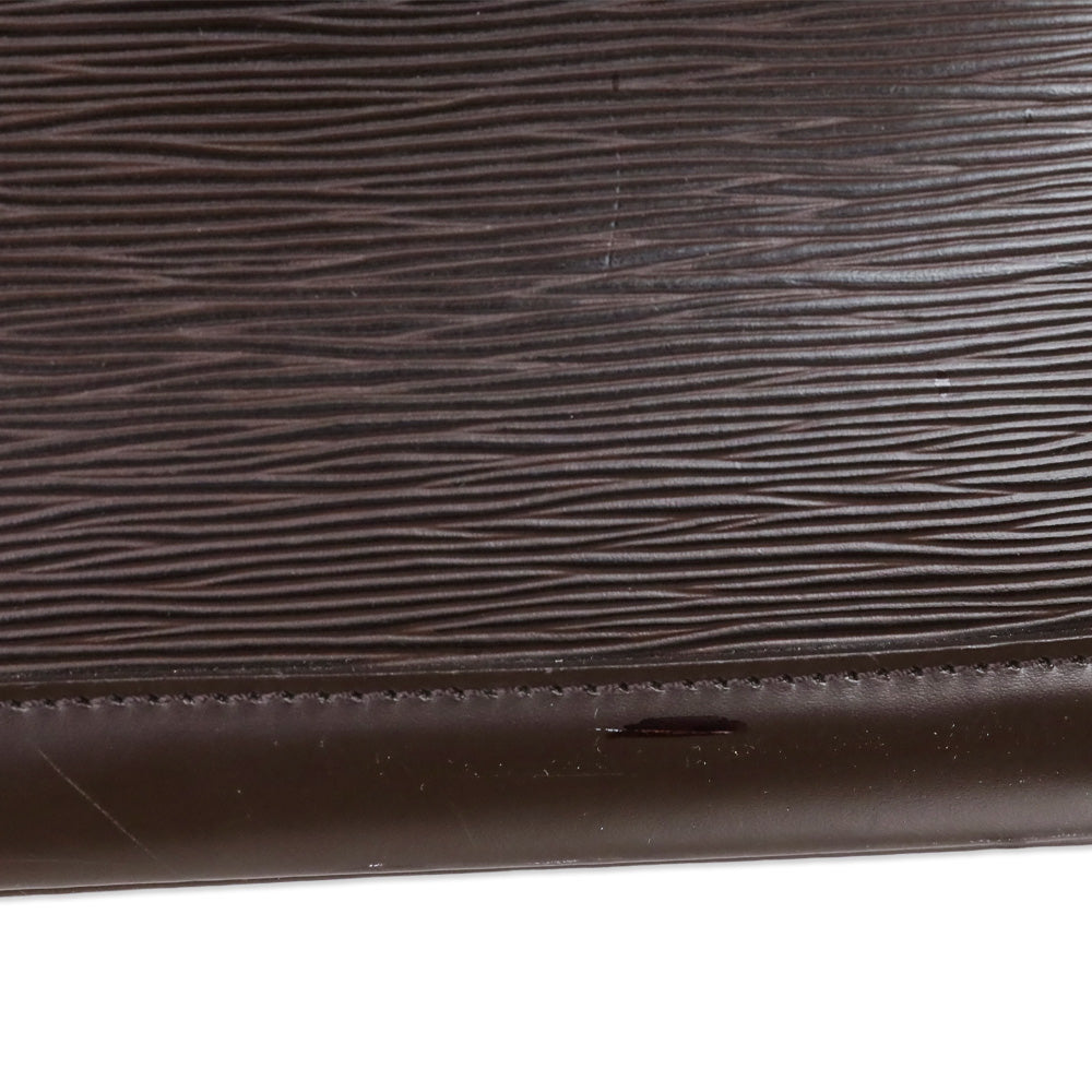 Louis Vuitton Vintage Brown Epi Leather Alma PM Handbag