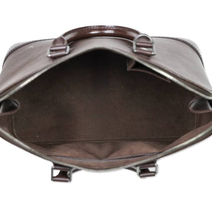 Louis Vuitton Vintage Brown Epi Leather Alma PM Handbag