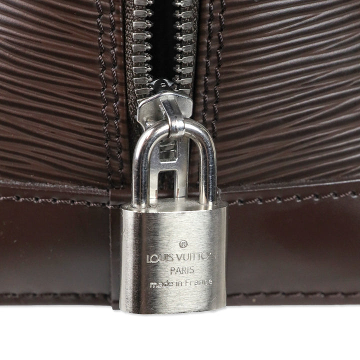 Louis Vuitton Vintage Brown Epi Leather Alma PM Handbag