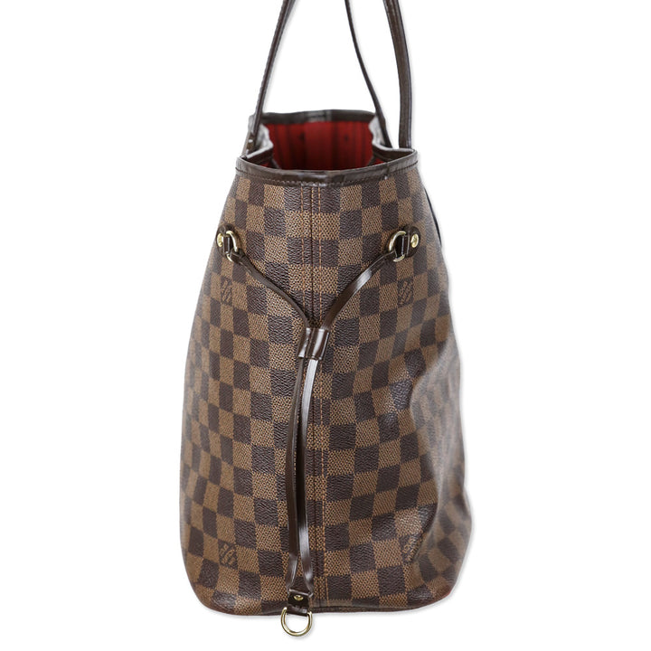 Louis Vuitton Vintage Damier Ebene Neverfull MM Tote