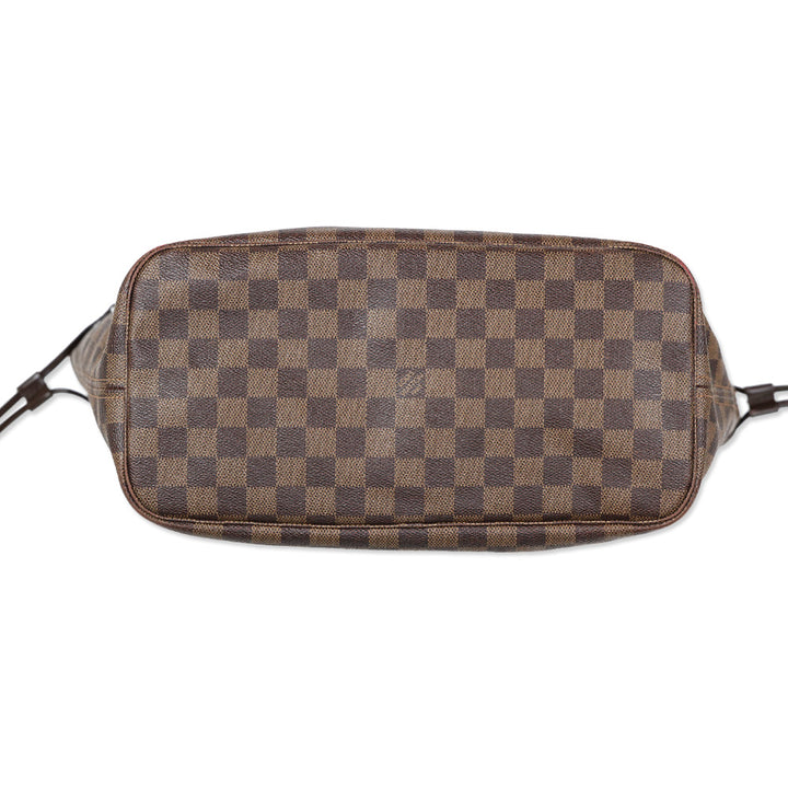 Louis Vuitton Vintage Damier Ebene Neverfull MM Tote