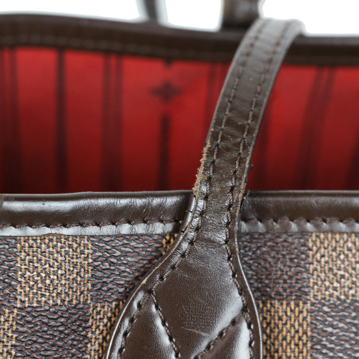Louis Vuitton Vintage Damier Ebene Neverfull MM Tote