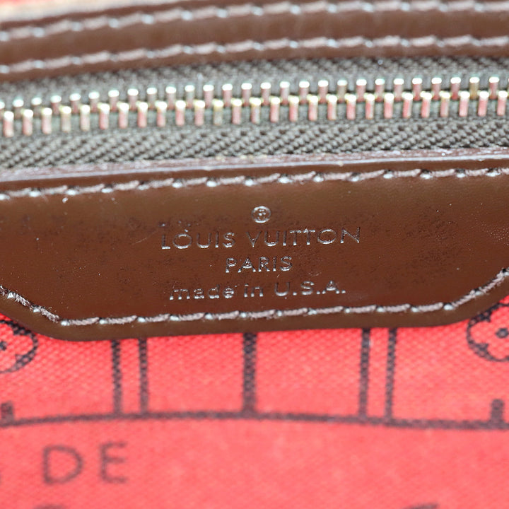 Louis Vuitton Vintage Damier Ebene Neverfull MM Tote