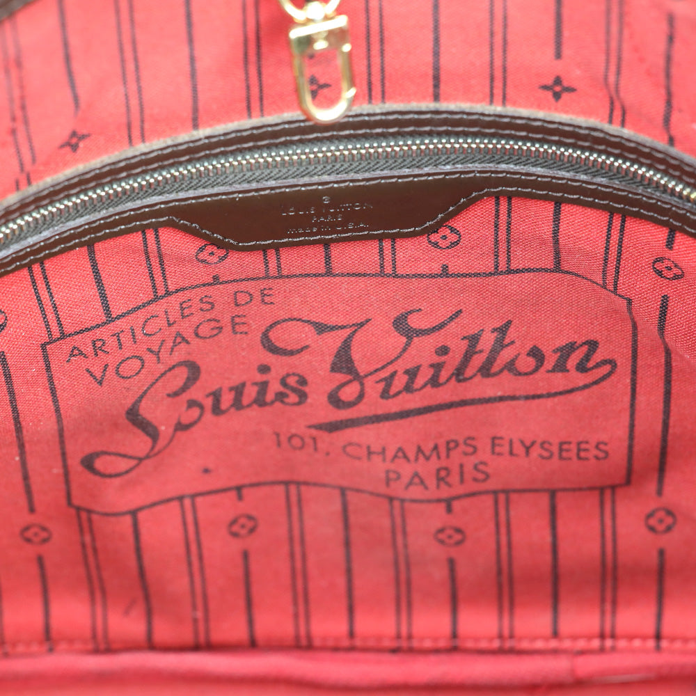 Louis Vuitton Vintage Damier Ebene Neverfull MM Tote