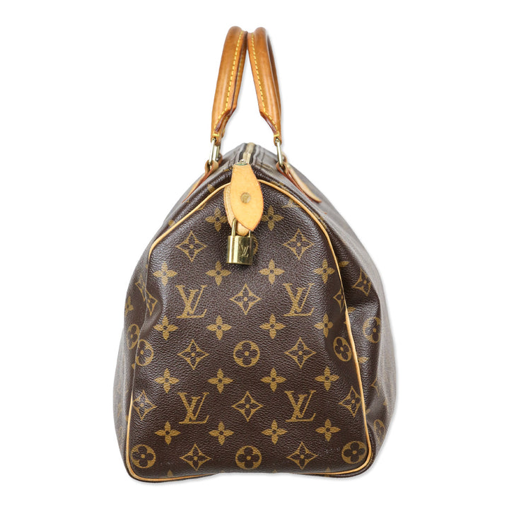 Louis Vuitton Vintage Monogram Coated Canvas Speedy Bandoulière 35