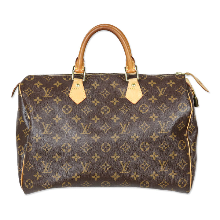 Louis Vuitton Vintage Monogram Coated Canvas Speedy Bandoulière 35