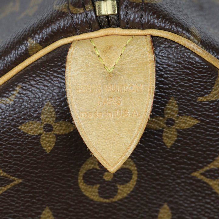 Louis Vuitton Vintage Monogram Coated Canvas Speedy Bandoulière 35