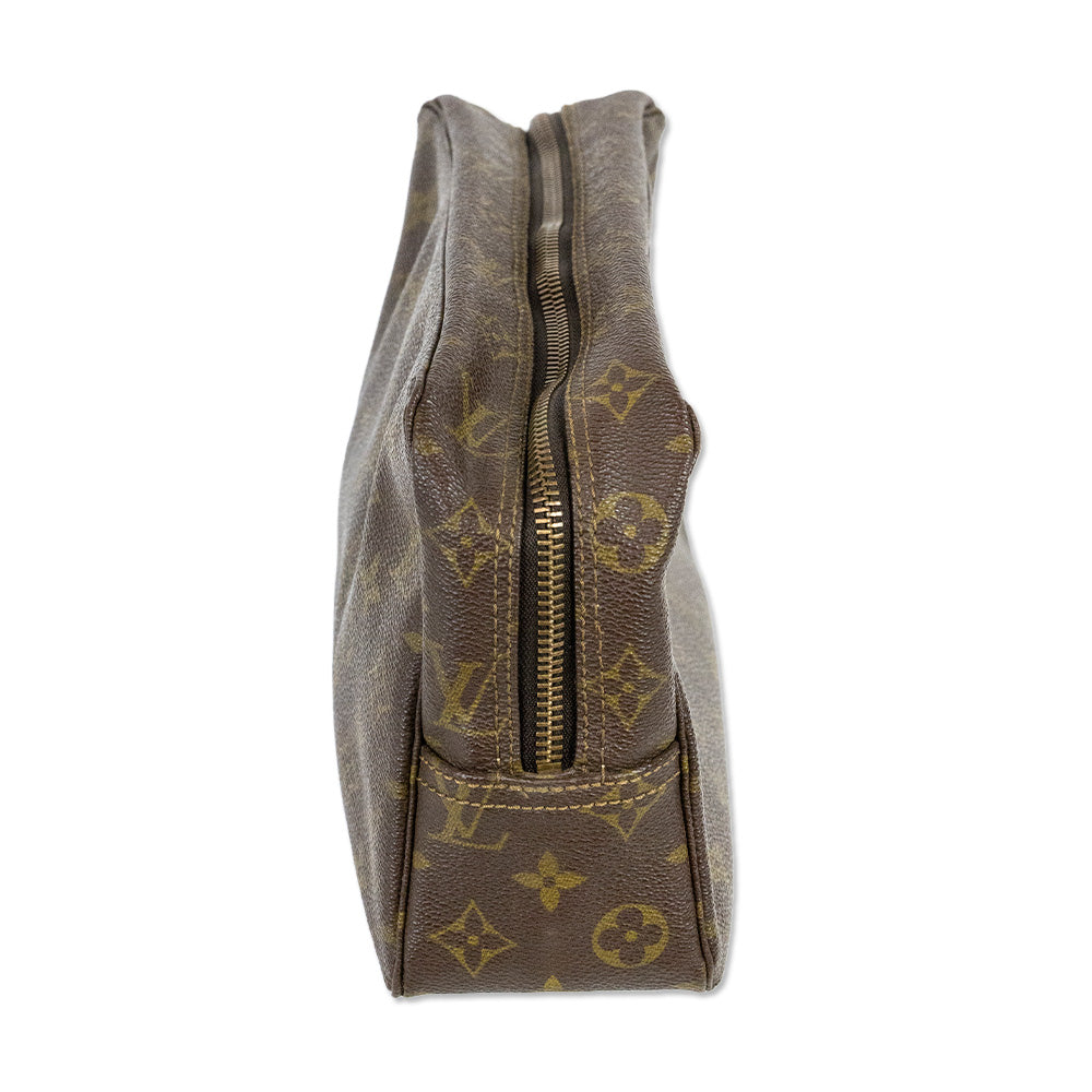 Louis Vuitton Vintage Monogram Coated Canvas Trousse Cosmetic Pouch