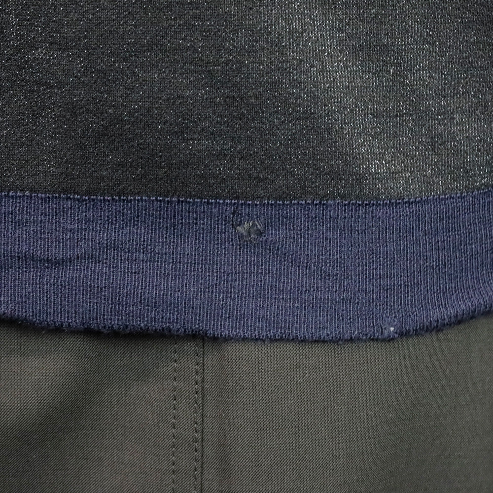 Louis Vuitton 2015 Resort Navy Dot Cutout Zip-Up Jacket