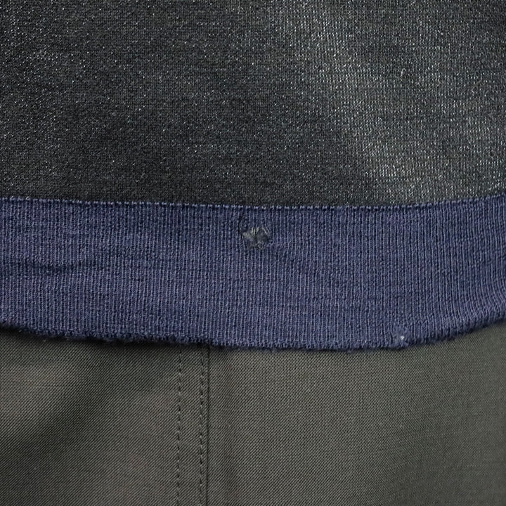 Louis Vuitton 2015 Resort Navy Dot Cutout Zip-Up Jacket