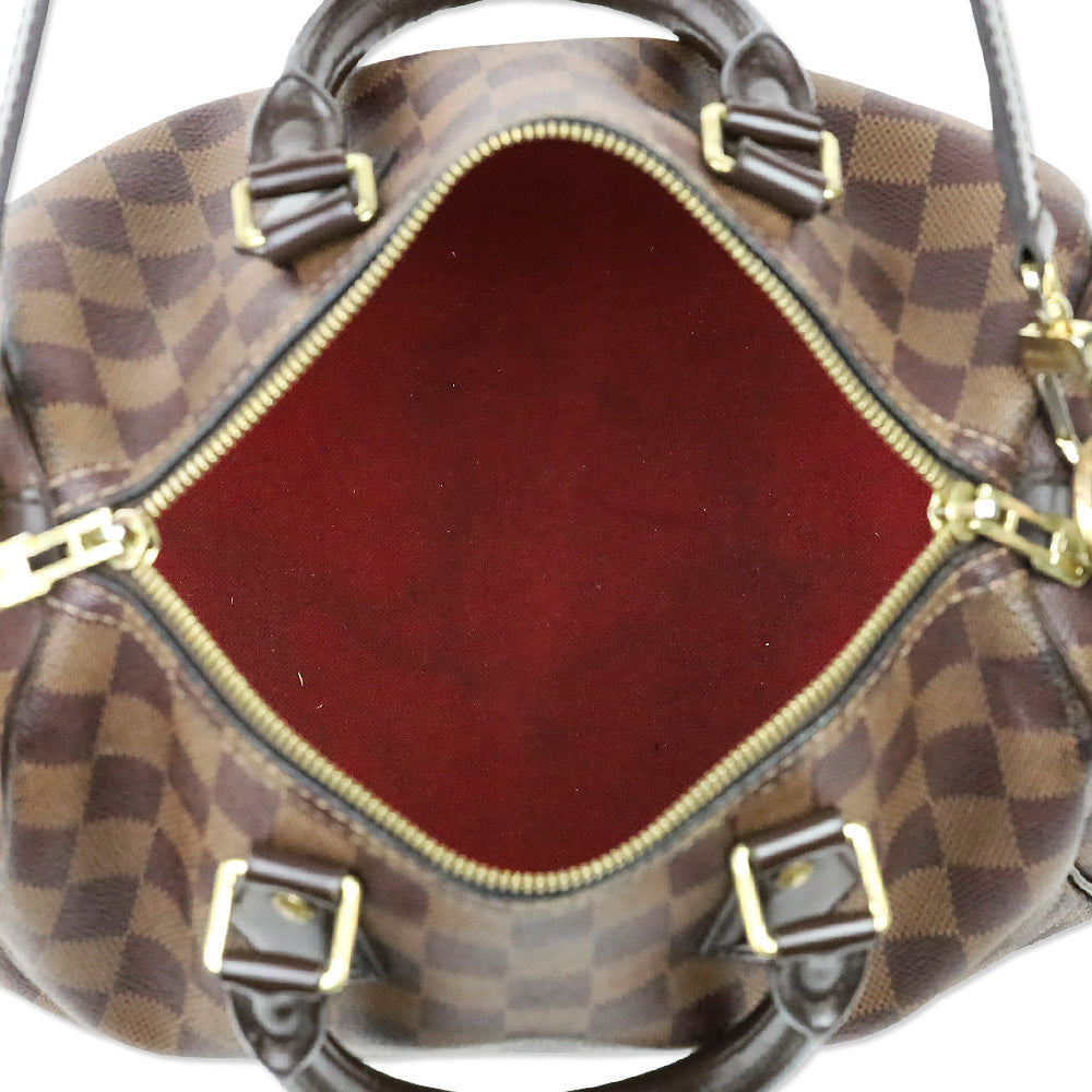 Louis Vuitton Damier Ebene Speedy 25 Bandoulière