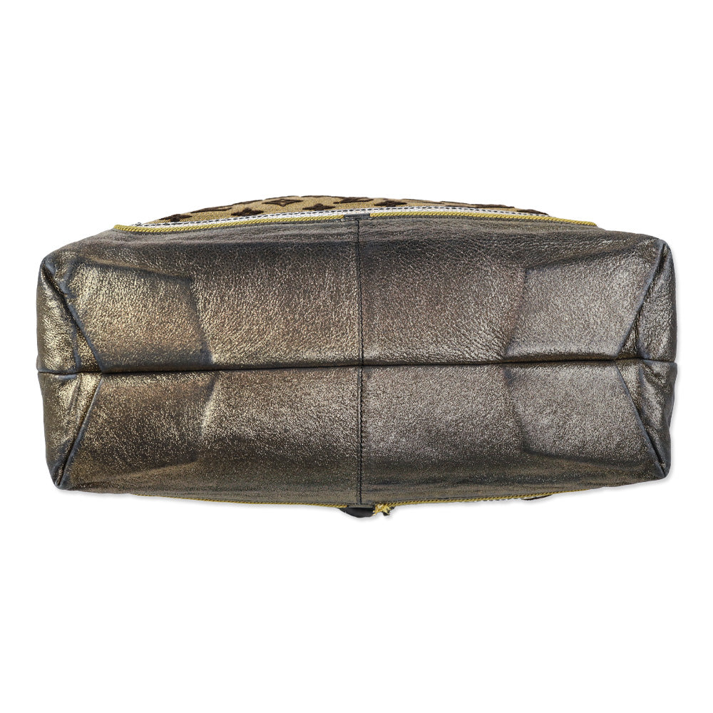 Louis Vuitton Gold LV Monogram Lurex Sunbird Bag