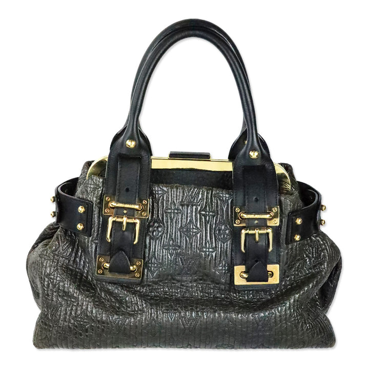 Louis Vuitton Limited Edition Black Monogram Motard Bike Bag