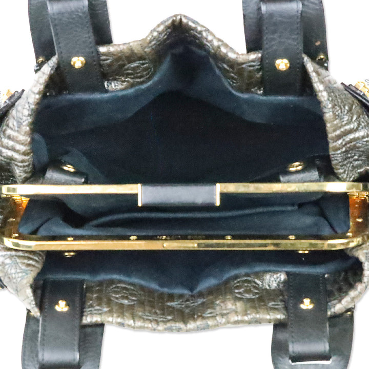 Louis Vuitton Limited Edition Black Monogram Motard Bike Bag