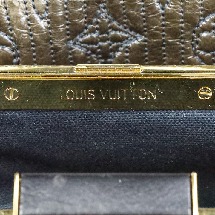 Louis Vuitton Limited Edition Black Monogram Motard Bike Bag