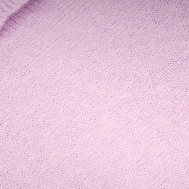 LoveShackFancy Lavender Adeanne Fitted Cashmere Cardigan