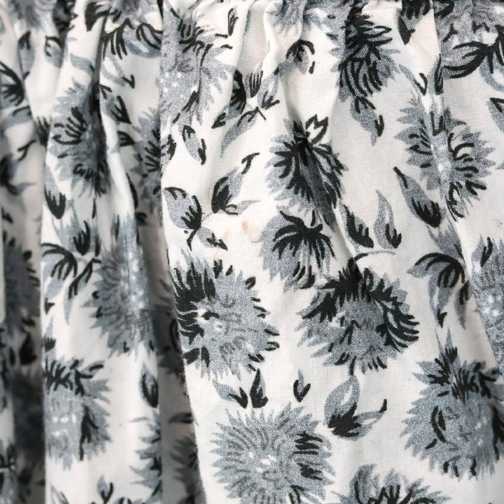 LoveShackFancy Paris Warm Frey Dandelion Cotton Tiered Mini Dress