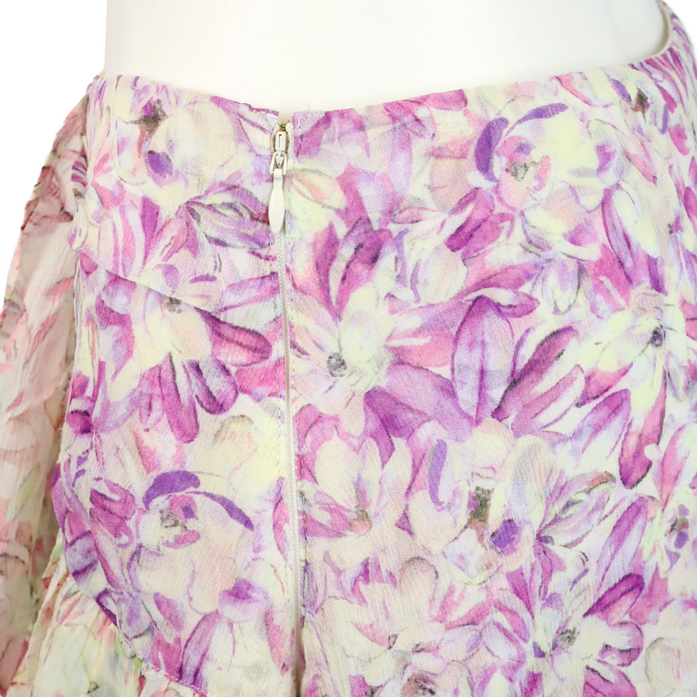 LoveShackFancy Sweet Kisses Rhodes Silk Skirt