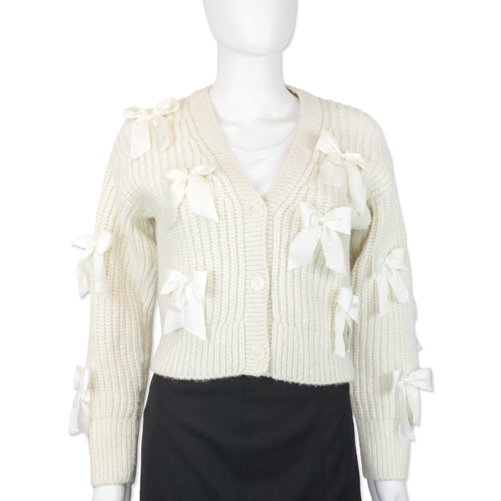 Loveshackfancy Snow Alpaca Knit Ashtan Cardigan