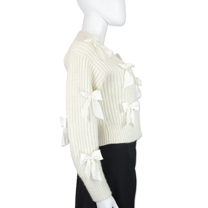 Loveshackfancy Snow Alpaca Knit Ashtan Cardigan
