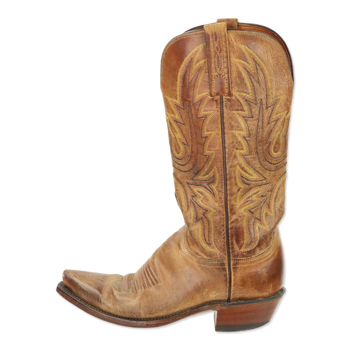 Lucchese Savannah Tan Leather Western Boot