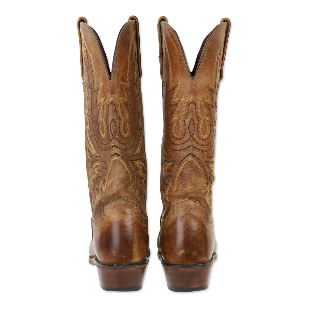 Lucchese Savannah Tan Leather Western Boot