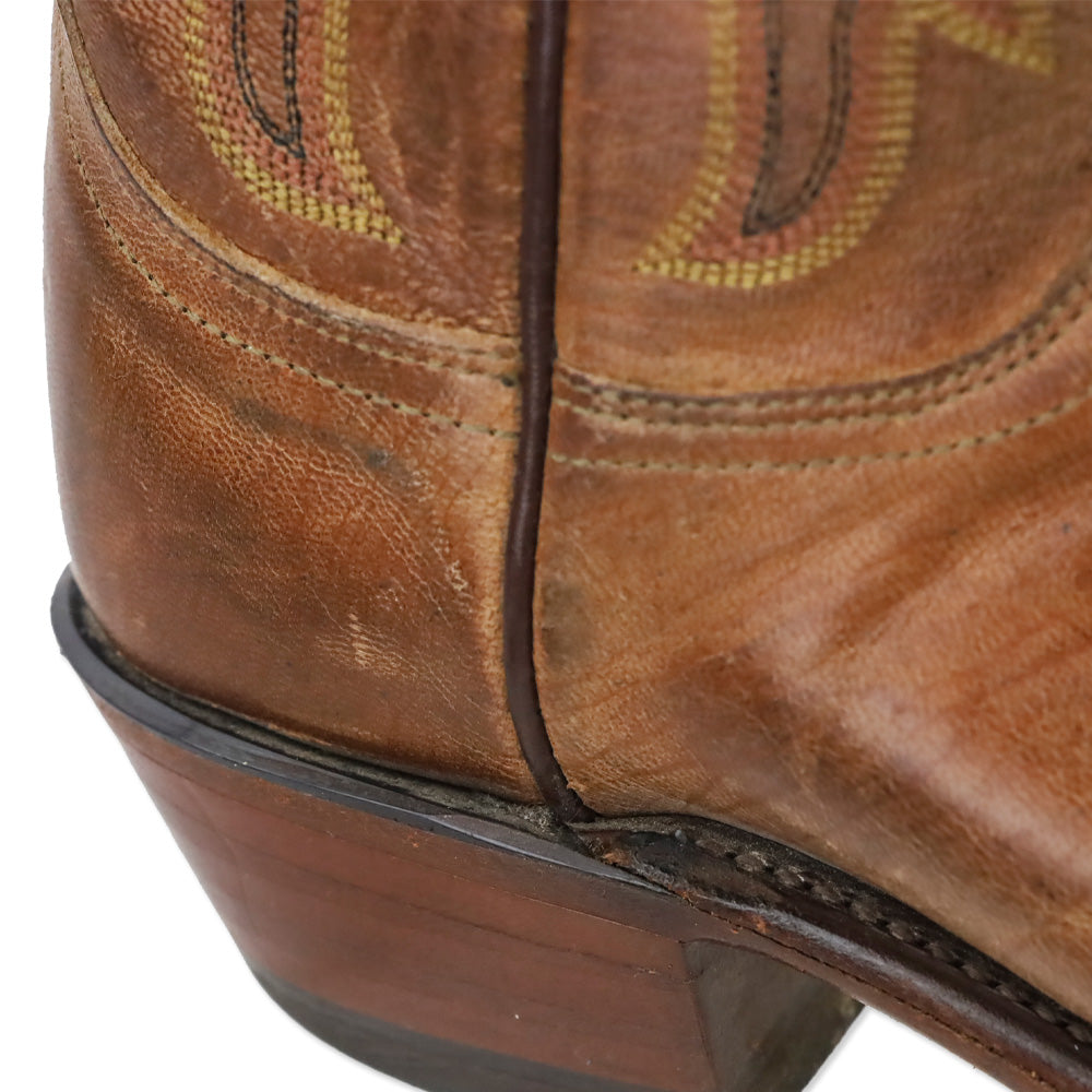 Lucchese Savannah Tan Leather Western Boot