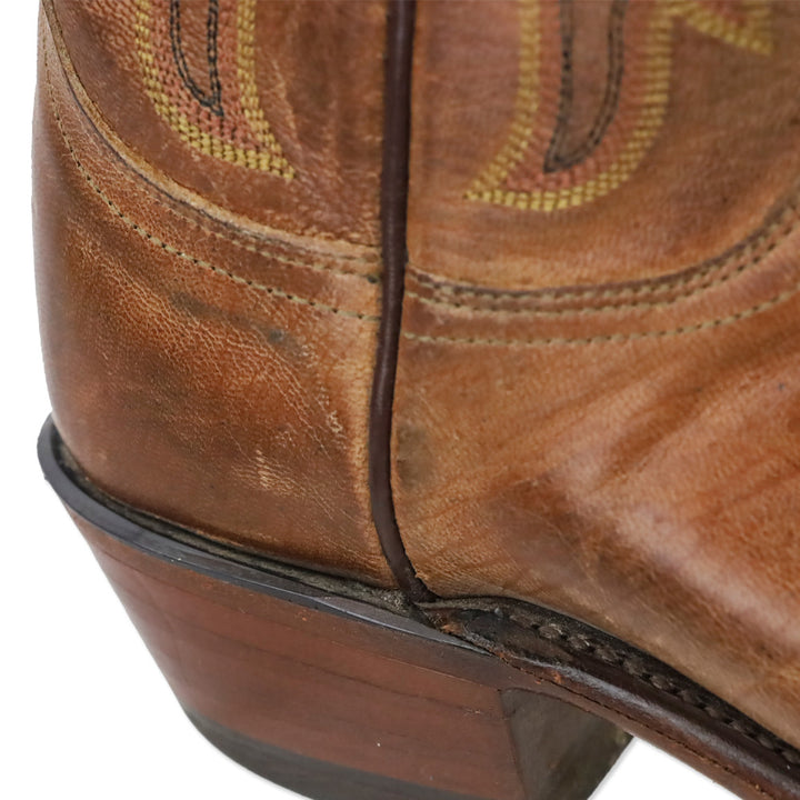 Lucchese Savannah Tan Leather Western Boot