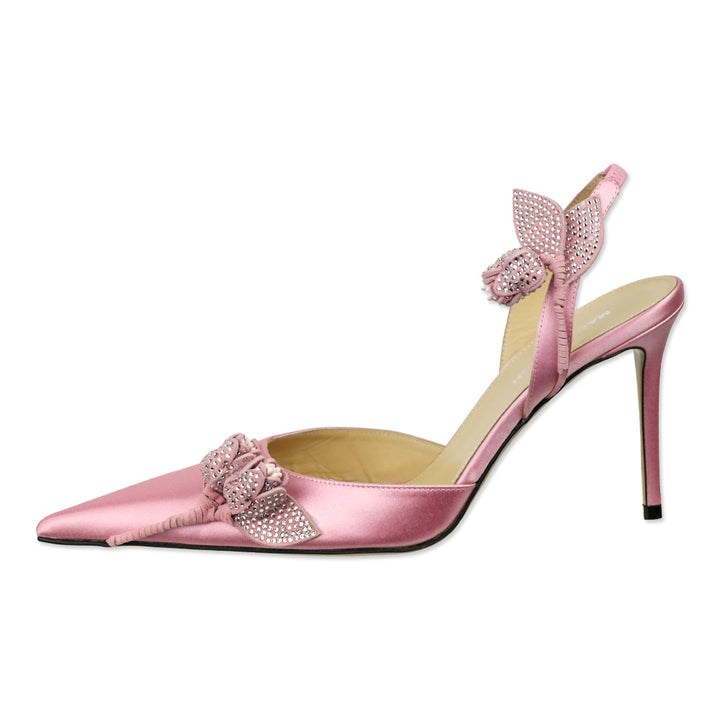 MACH and MACH Pink Wonder Tulip 100MM Slingbacks Pumps