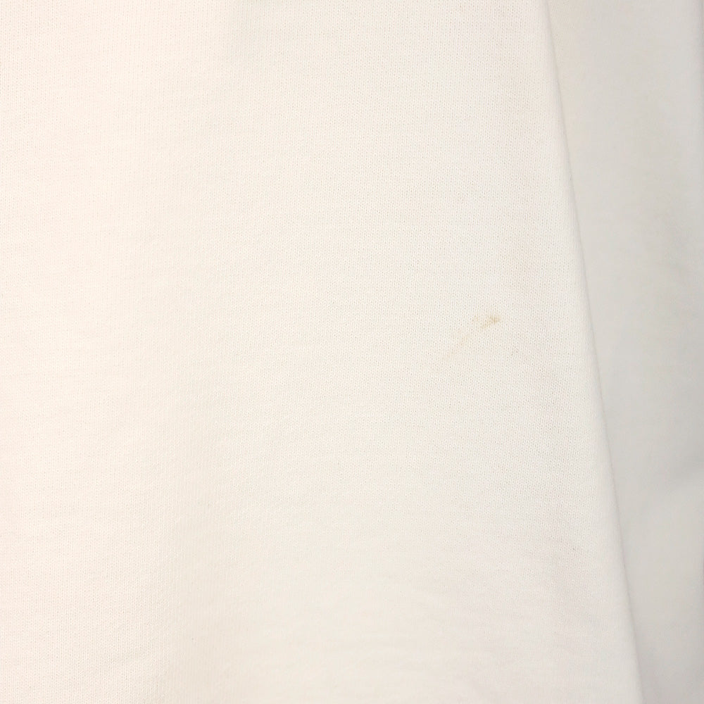 MCM White Organic Cotton M Pup Logo Hoodie