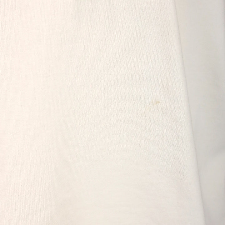 MCM White Organic Cotton M Pup Logo Hoodie