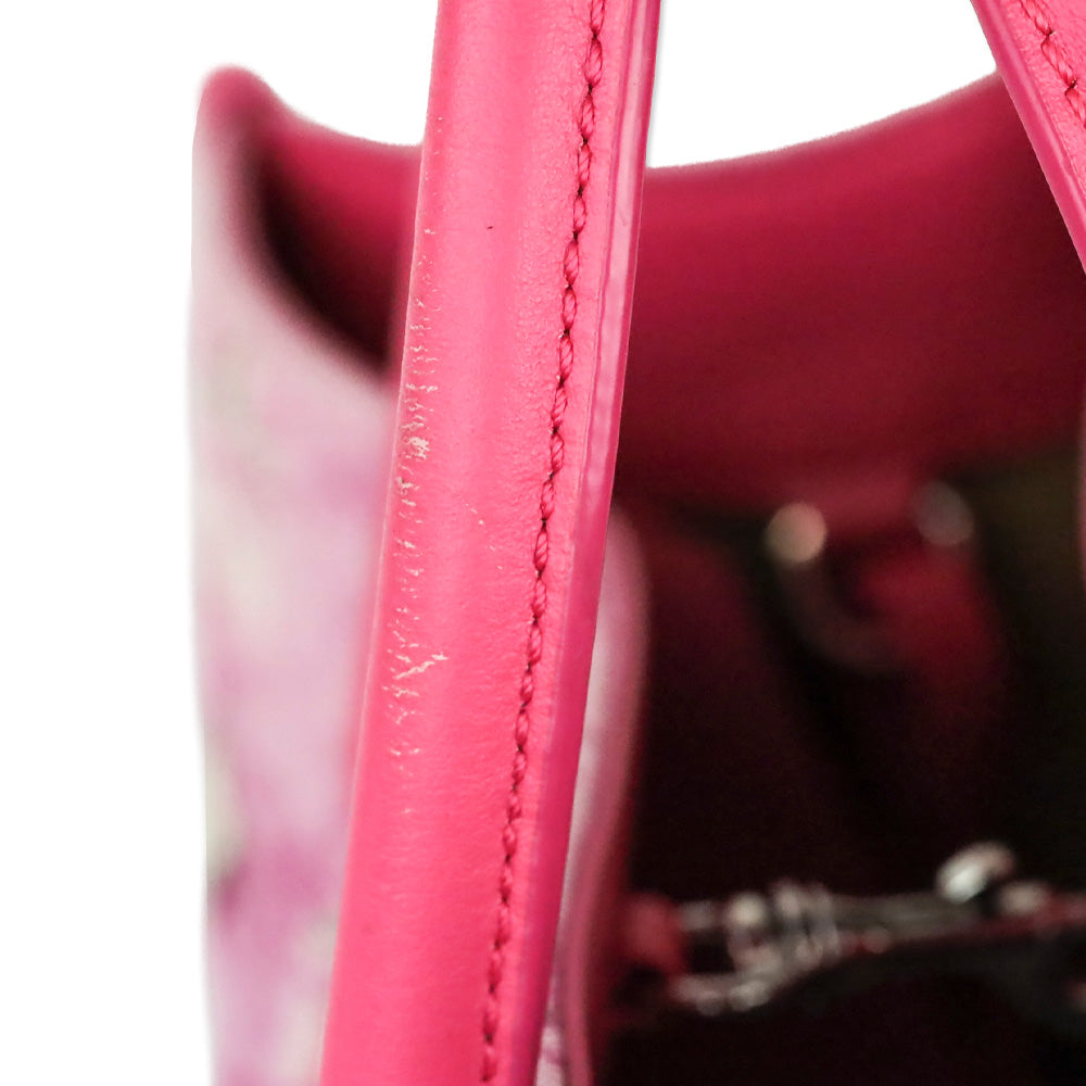 MCM Worldwide Pink Monogram München Tote Bag