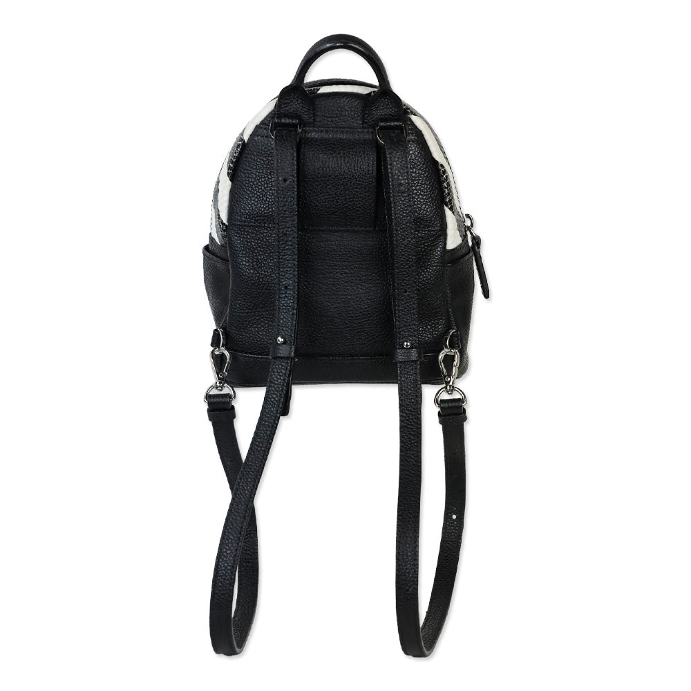 MCM X-Mini Stark Striped Roboter Mixed-Media Backpack