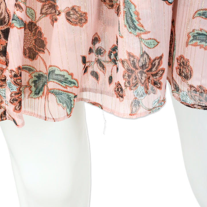 MISA Los Angeles Choco Rose Roan Skirt