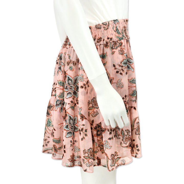 MISA Los Angeles Choco Rose Roan Skirt