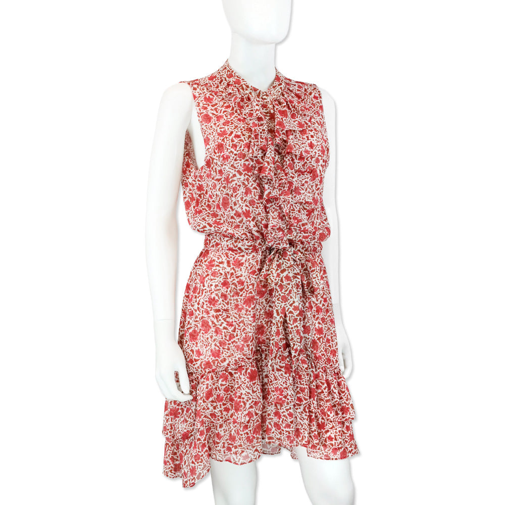 MISA Los Angeles Eba Ruffled Mini Dress