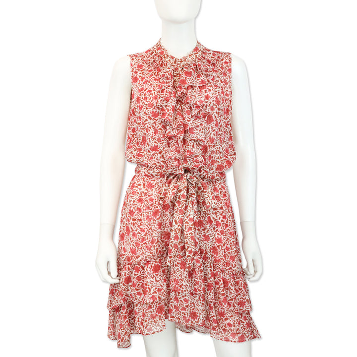 MISA Los Angeles Eba Ruffled Mini Dress