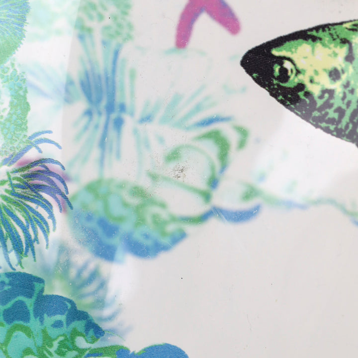 M Missoni Fish Print PVC Tote