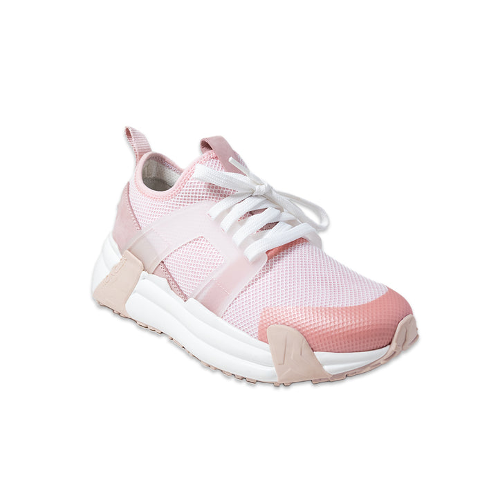 Moncler Lunarove Pink Paneled Sneaker