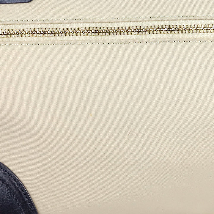 MZ Wallace Beige/Navy Markham Tote Bag