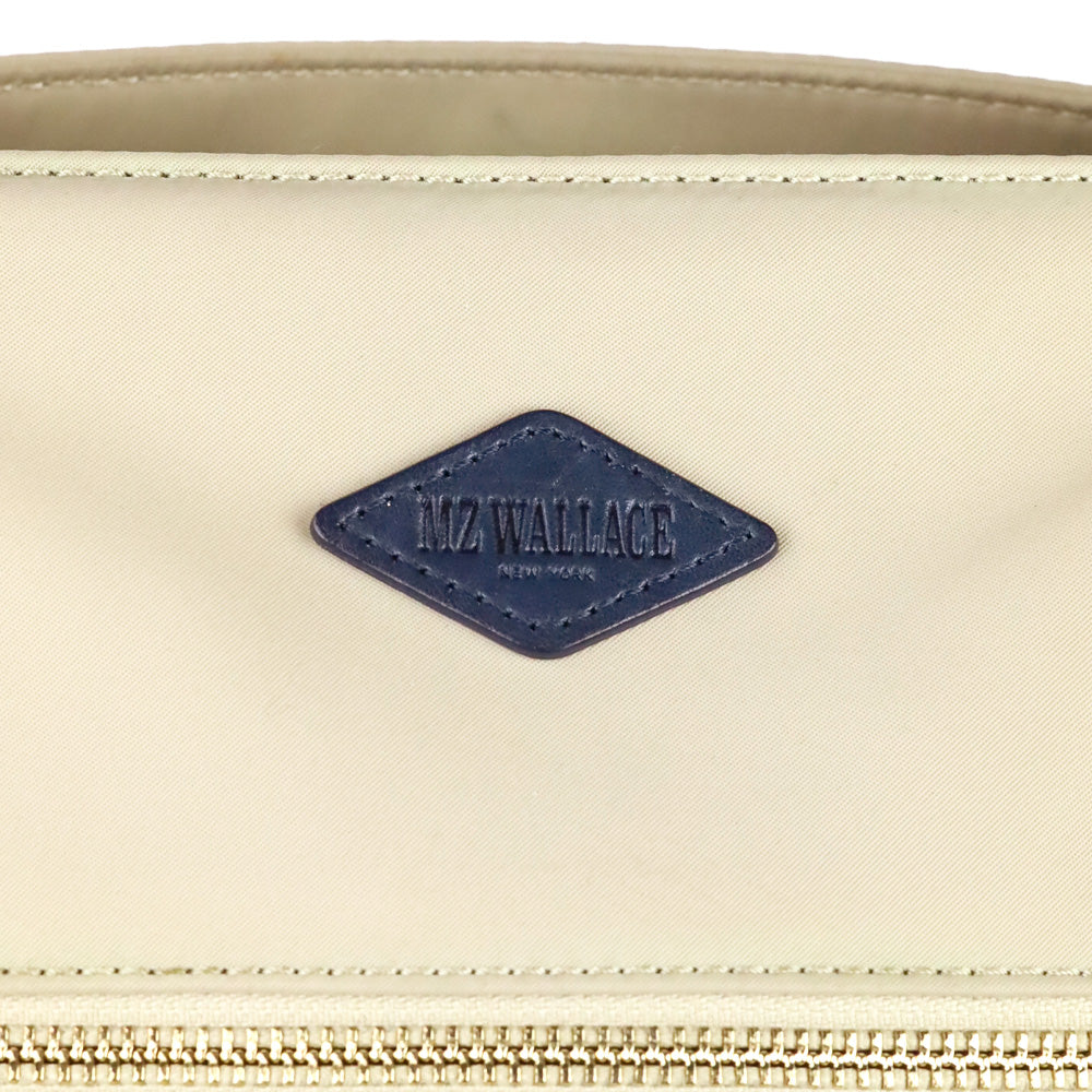 MZ Wallace Beige/Navy Markham Tote Bag