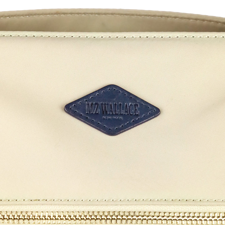 MZ Wallace Beige/Navy Markham Tote Bag
