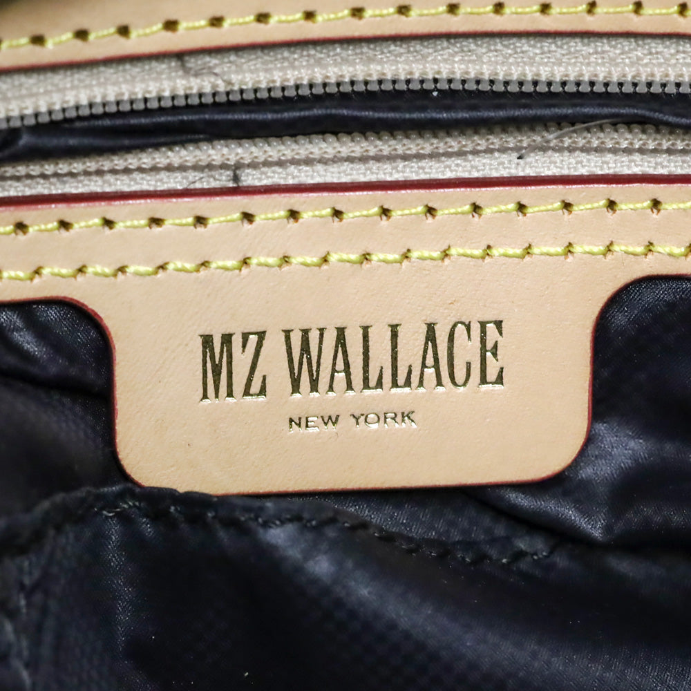 MZ Wallace Black Lacquer Small Sutton Deluxe