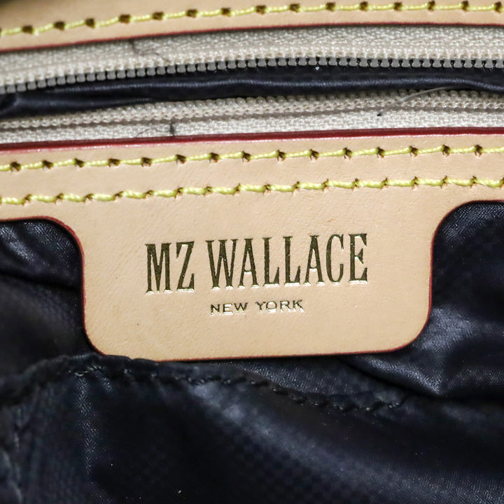 MZ Wallace Black Lacquer Small Sutton Deluxe