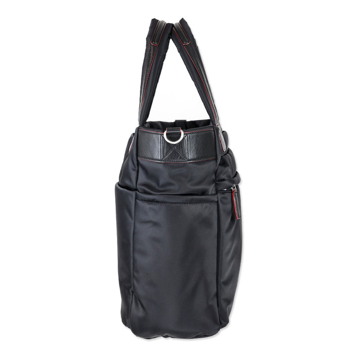 MZ Wallace Black Nylon Bleeker Tote
