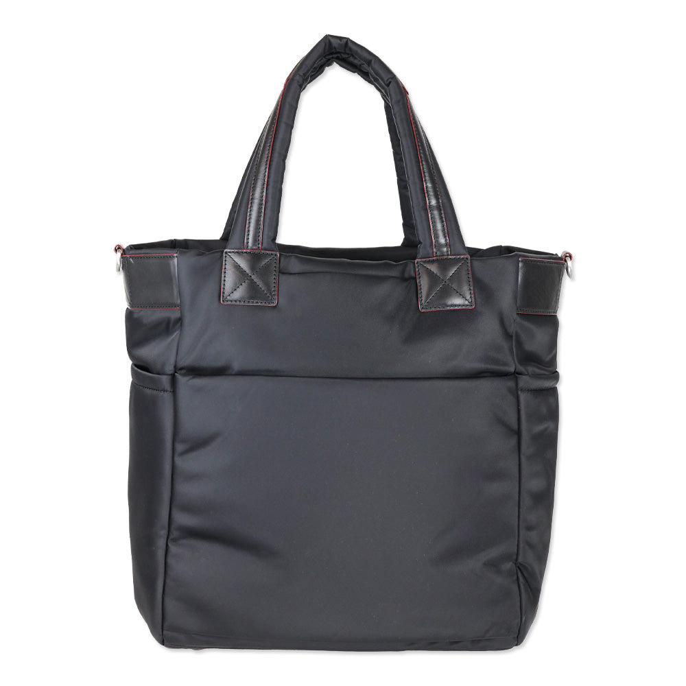 MZ Wallace Black Nylon Bleeker Tote