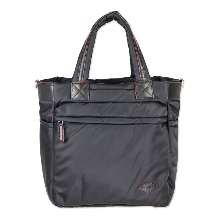 MZ Wallace Black Nylon Bleeker Tote